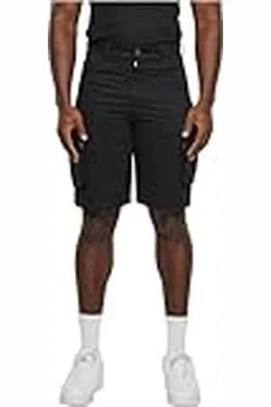 Urban classics Heren Shorts Baggy Cargo Shorts Black 28, , 28