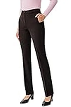 Damart Broek met rechte snit voor dames, smalle pasvorm, , 52
