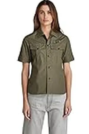 G-Star RAW Officer Shirt Ss Blouse voor dames, , M