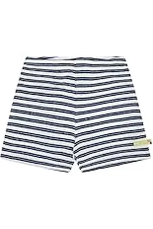 loud + proud Uniseks kinderring met linnen, van biologisch katoen, GOTS-gecertificeerd, casual shorts, , 122-128