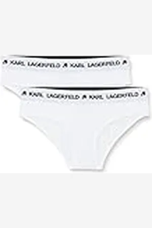 Karl Lagerfeld Dames Logo Hipster Brief (Set van 2), , XS