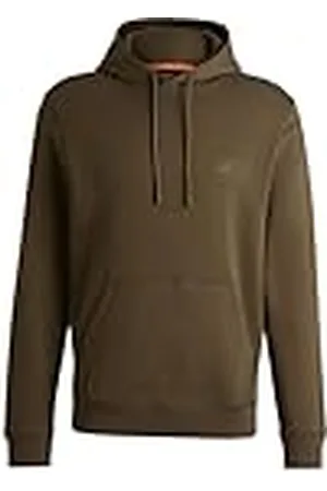 HUGO BOSS Wetalk hoodie voor heren van katoen-terry met logo-patch, , S