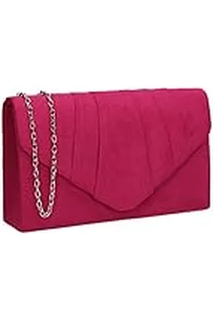 Swankyswans Vrouwen Iggy Suede Velvet Envelop Party Prom Clutch Bag Clutch