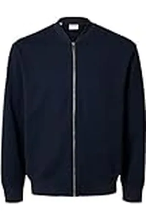 SELECTED Slhmack Sweat Bomber Ls Noos Sweatjack voor heren, , M