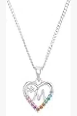 Prinzessin Lillifee Ketting met hanger 925 sterling zilveren meisjeskinderketting, met zirkonia synth., 35 + 3 cm, , M, geleverd in sieradengeschenkverpakking, 2027886