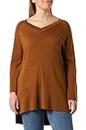 G-Star RAW Dames Oversized v Knit Sweater, Brown (Oxide ocre B692-1329), M