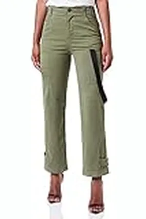 Pinko Warme broek satijn stretch casual dames, , 34 NL