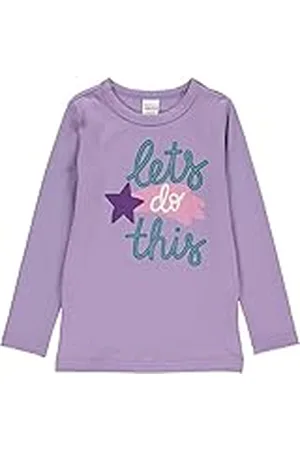 Green Cotton Meisjes Jersey L/S T T-shirts en tops, , 140 cm