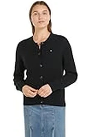 Tommy Hilfiger Co Cable C-nk Cardigan Sweater voor dames, , XXL