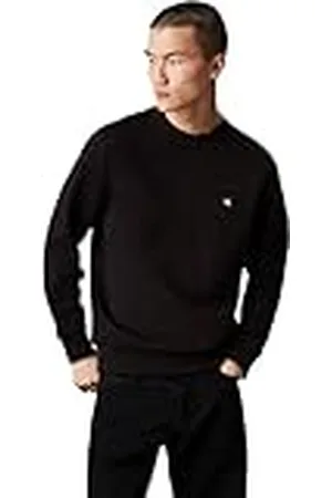 Calvin Klein Jeans Mannen Sweatshirt Badge Ronde Hals Geen Capuchon, ., 3XL grote maten