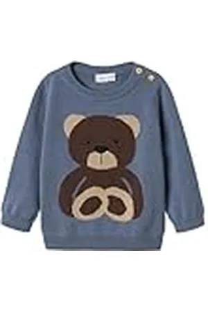 NAME IT Babyjongens Nbmrosol Ls Knit gebreide trui, , 68 cm