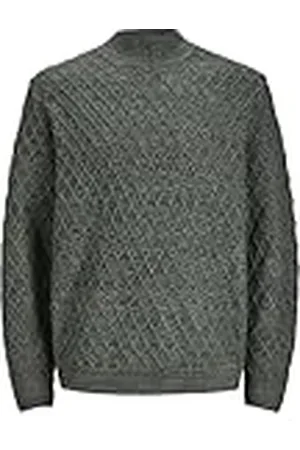 JACK & JONES Heren Strickpullover Mock Neck