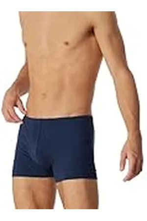 Schiesser Schieser Herren Unterwäsche Short für Männer weich und bequem ohne Gummibund Bio Baumwolle - Cotton Casual