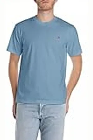 Replay Heren Regular Fit T-shirt van katoen, , XS