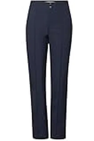 Street one Dames chino broek deep blue 40W / 30L, , 40W / 30L