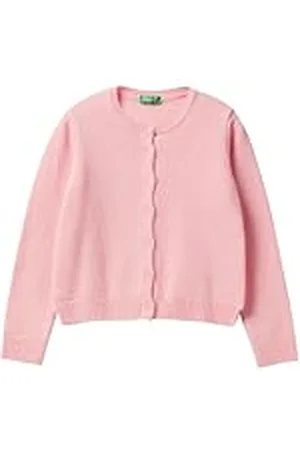Benetton Gebreid vest voor meisjes en meisjes, , 140 cm