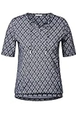 CECIL Dames Tuniek T-shirt bedrukt, , XS