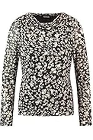 Taifun Dames 271046-16406 T-shirt, Oak Patroon, 34