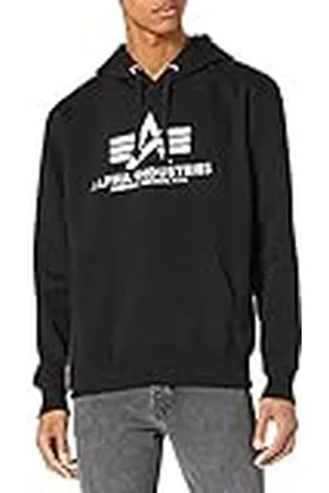 Alpha Industries Basic Hoody Foil Print Hooded Sweat voor heren