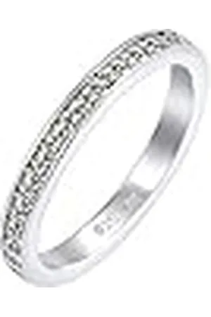 Elli Ring Dames band Memoire met kristallen in 925 sterling zilver