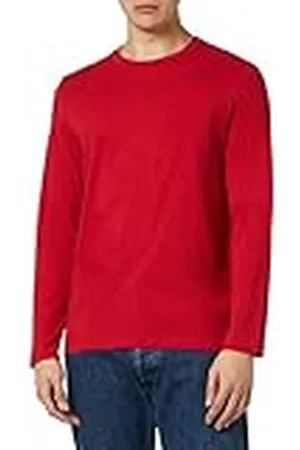 QS by s.Oliver Herenshirt met lange mouwen met vlamgarenstructuur, , S