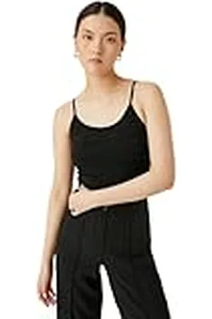 Koton Dunne strappy tanktop voor dames, U-hals, , L