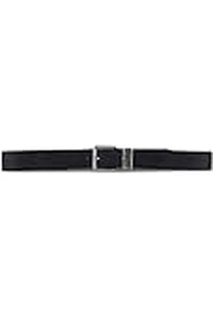 Armani Exchange Gladde leren riem voor heren, , 34