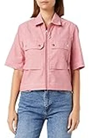 G-Star RAW Dames 2 Pocket Cropped s Shirt, , L, , L