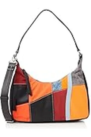 Desigual Dames Accessoires Stof Schoudertas, , One Size, , Eén maat