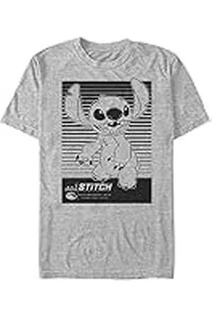 Disney Classics Lilo & Stitch - Stitch Liner Unisex Crew neck T-Shirt S