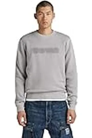 G-Star RAW Distressed Logo r Sweat, , L