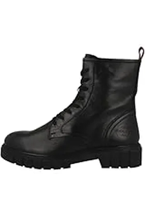 QS by s.Oliver Dames veterlaarzen zonder hak van leer winter, , 38 EU