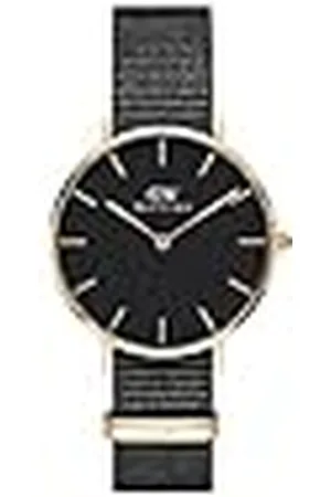 Daniel Wellington Analoge polshorloge voor volwassenen, kwarts, met stoffen band DW00100215, Armband