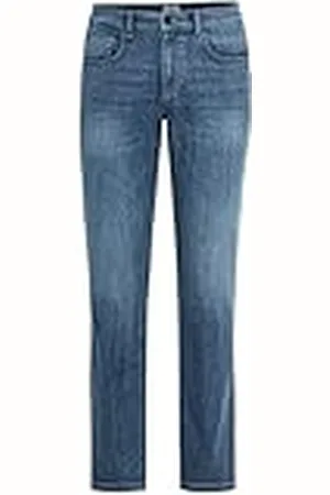 Camel Active Heren 488945/7518 Jeans, blauw, 33W / 32L