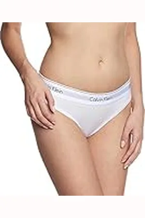 Calvin Klein Dames moderne katoenen bikinibroekje, wit, , S