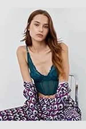 Koton Dames Push Up Bralette Lacy Bra, , 85B