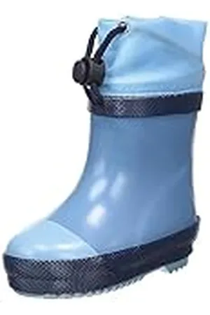 Playshoes Uniseks halfhoge gevoerde rubberlaarzen voor kinderen, , 27 EU