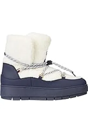 Tommy Hilfiger Dames Th Faux Fur Snow Bootie Fw0fw06850 Outdoor Laarzen, , 39 EU