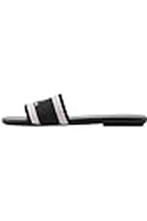 Armani Exchange Dunne damessandalen, gestreept, front logo, , 37,5 EU, , 37.5 EU