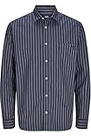 JACK & JONES RDDLESNER Oxford Stripe Shirt L/S SN, , S