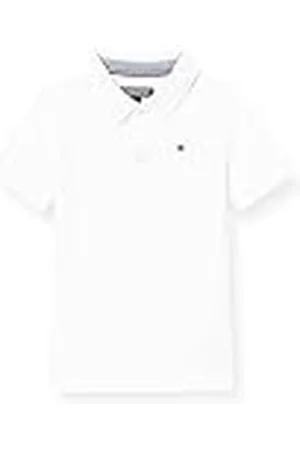 Tommy Hilfiger Jongens Boys Tommy Polo S/S Poloshirt, wit (bright white), 92 cm