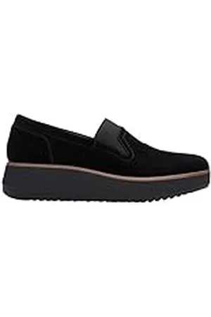 Clarks Premium Dames Zylah Sky Loafer, zwart SDE, 6 UK, , 39 EU