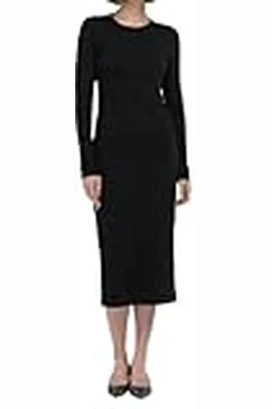 Replay Dames slim fit jurk van katoen, , S