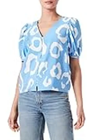 Object Dames Objjacira S/S V-hals Top Noos blouse, , 44