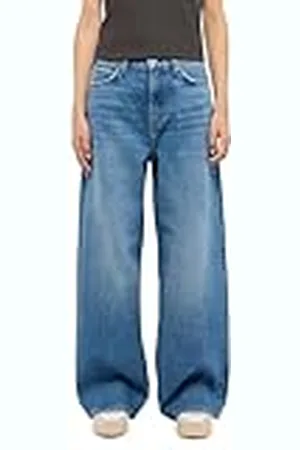 Mustang Dames Style Luise Wide Jeans, , 29W / 32L