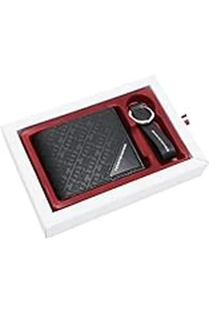 Tommy Hilfiger Heren TH CC Flap en Munt en Sleutel FOB AM0AM12982 Gift Pack, , One Size, , One Size