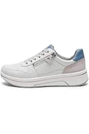 ARA Dames Sapporo Sneaker Nebbia, Cool-Blue, Pebble, 38,5 EU breed, , 38.5 EU Breed
