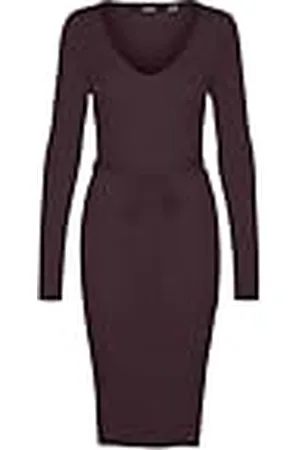 VERO MODA Gebreide damesjurk VMSABA midi-jurk, , XL