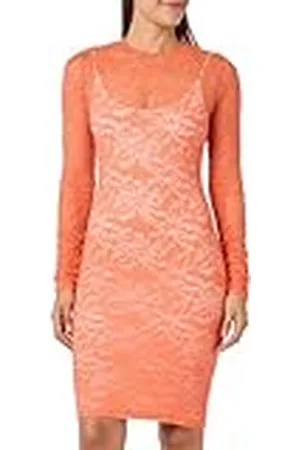 Pinko Amazone Jurk stretch bloemen kant, , L
