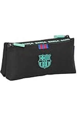 Safta F.C. Barcelona 3. Uitrusting schooltas voor kinderen, met eenvoudige ritssluiting, ideaal voor kinderen van verschillende leeftijden, comfortabel en veelzijdig, kwaliteit en weerstand, 22 x 8 x 10 cm